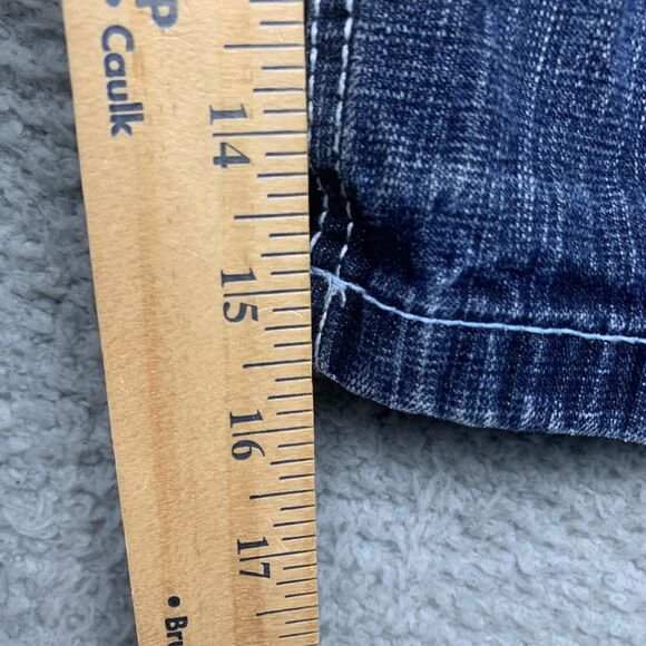 Southpole Denim Shorts Mens 38 Blue Jorts Relaxed Fit Streetwear Y2K - Picture 8 of 15